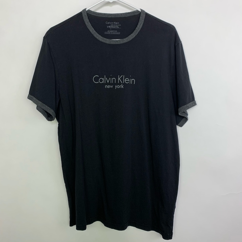 CALVIN KLEIN Black Logo Tshirt